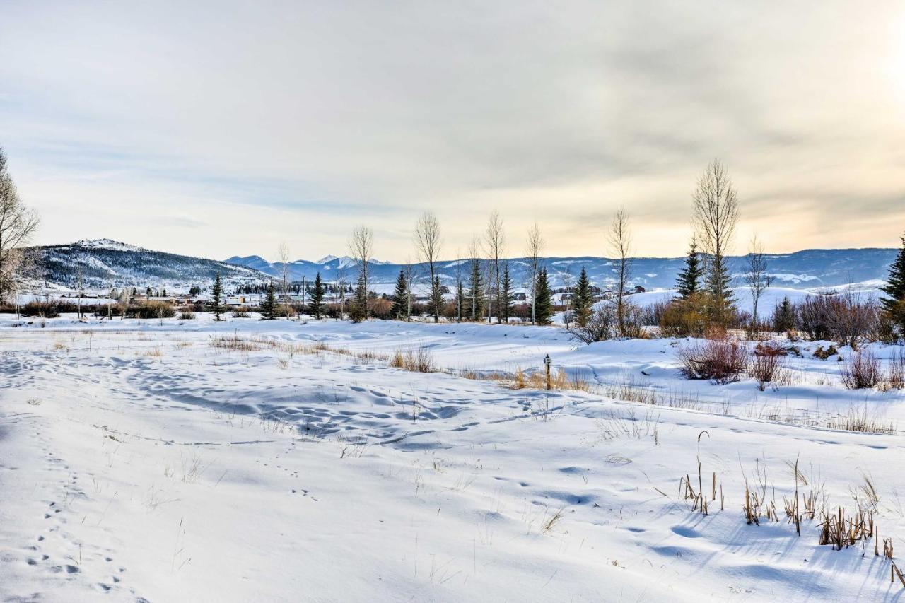 Riverfront Cabin About 4 Mi To Granby Ranch! Exterior foto