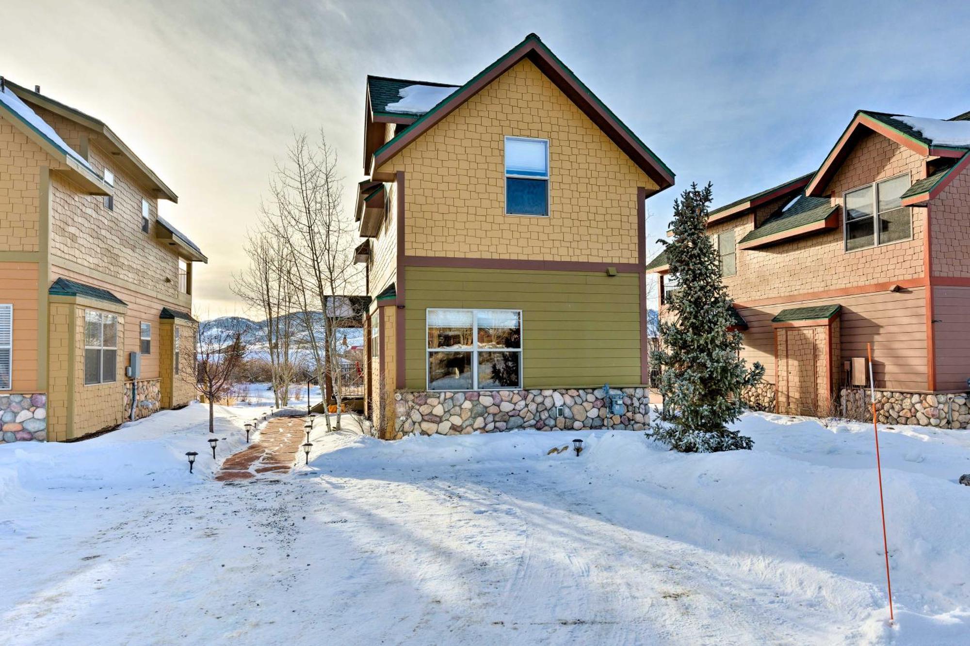 Riverfront Cabin About 4 Mi To Granby Ranch! Exterior foto