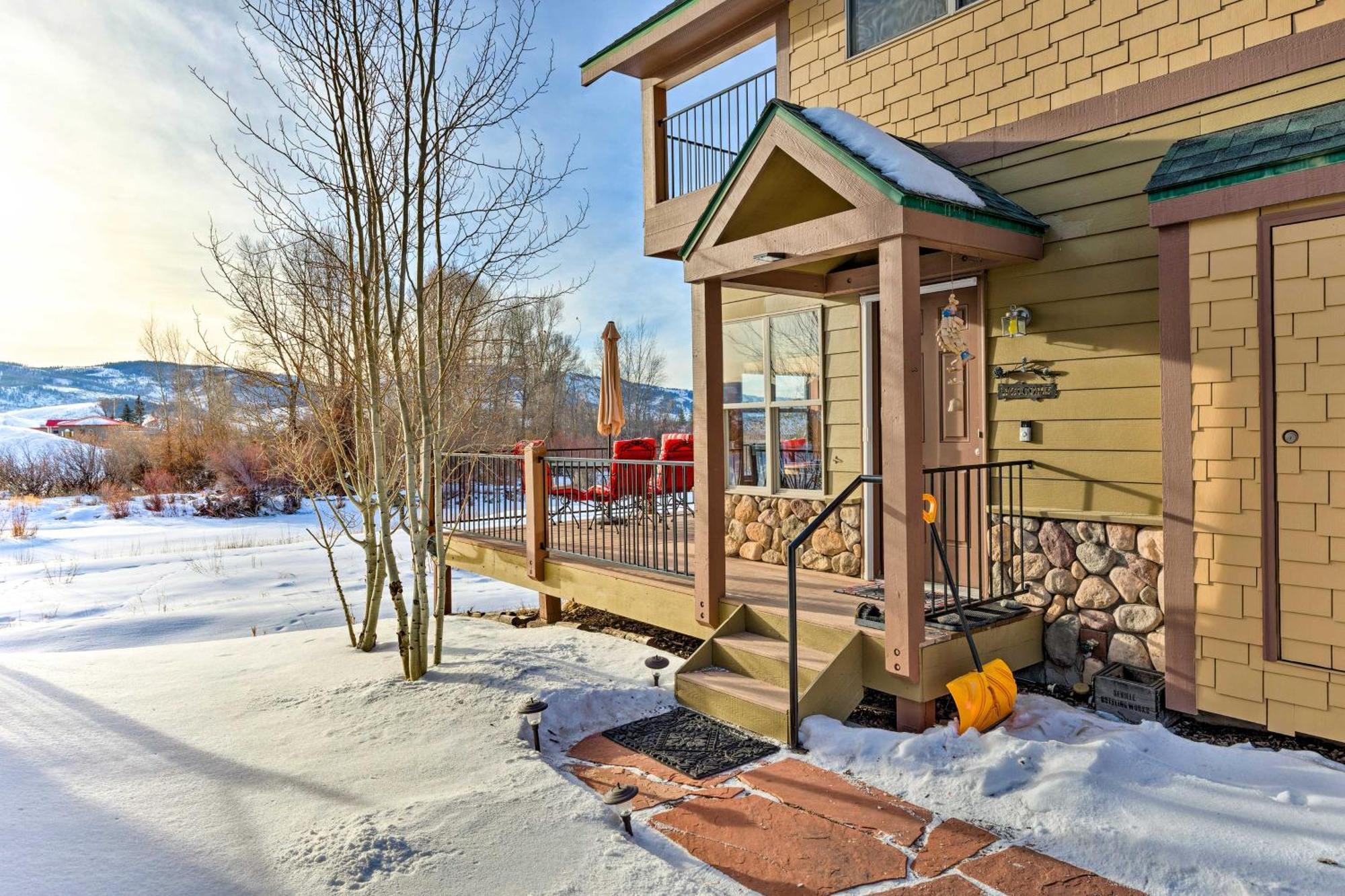 Riverfront Cabin About 4 Mi To Granby Ranch! Exterior foto